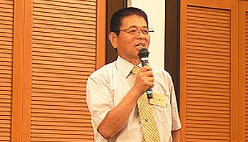 懇談会挨拶　鈴木　直久学年主任