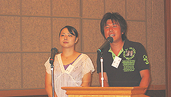 懇親会司会者さん