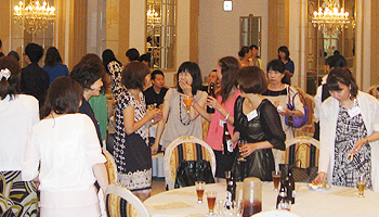 歓談風景♪③